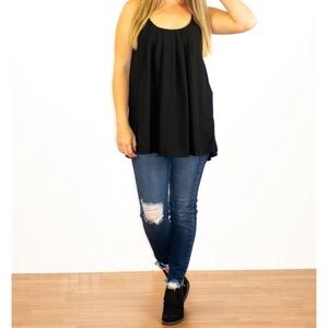 Zenana Outfitters Pleated Camisole